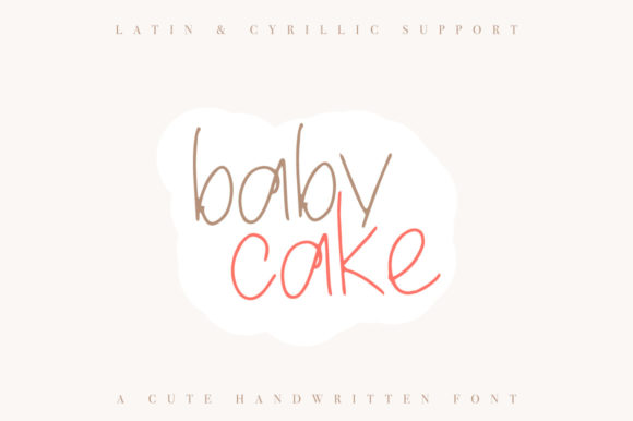 Baby Cake: A Sweet and Playful Script Font for Modern Design