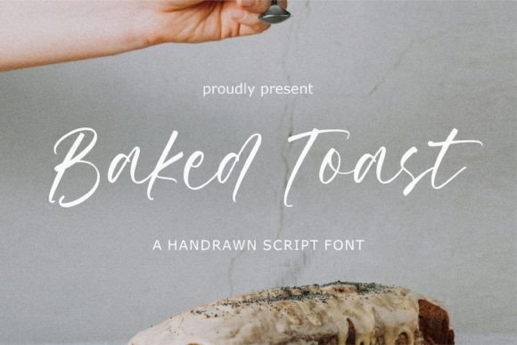 Baked Toast: A Handwritten Font for Authentic Design