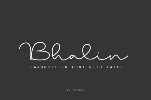 Bhalin: Elevate Your Designs with Natural Handwritten Style