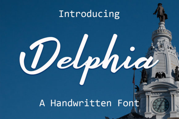 Delphia: The Elegant Script Font for Modern Design