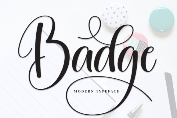 Elevate Your Visual Design with Badge Font