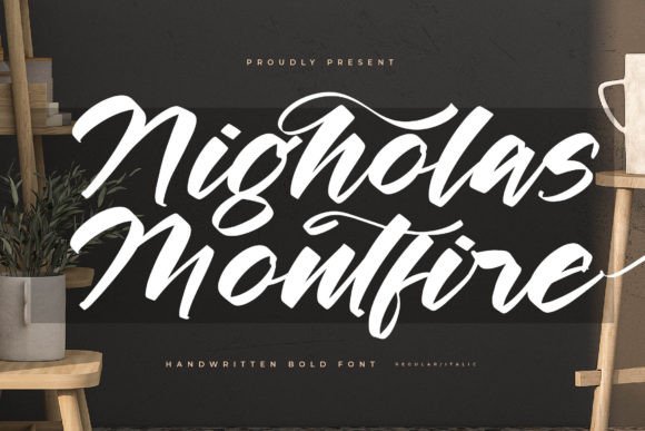 Nigholas Montfire: A Luxury Script for Modern Design