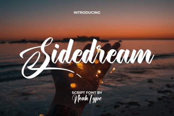 Sidedream Font: Elevating Design with Elegant Calligraphy