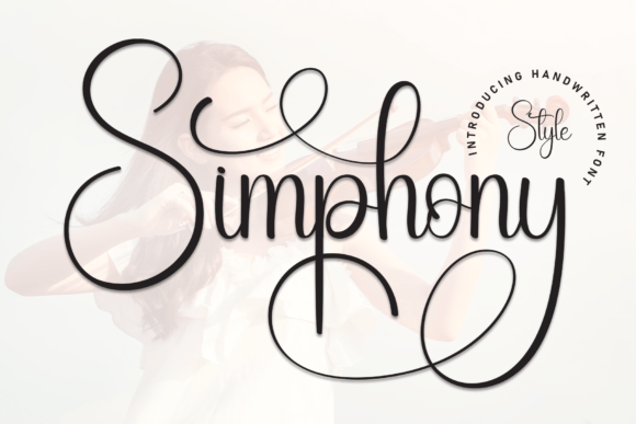 Simphony: Elevating Design with Elegant Script Typography