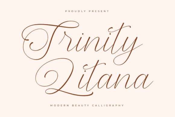 Trinity Litana: Elevating Modern Design with Luxury Calligraphy