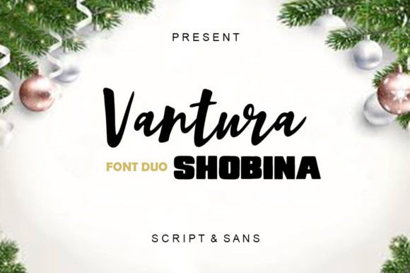 Vantura Shobina: A Dual-Style Font for Authentic Design